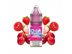 Liquid OXVA OX PASSION Salts Strawberry Raspberry Cherry 10ml - 20mg CZ