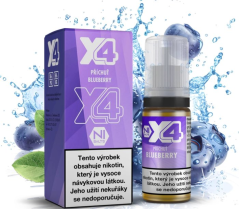 Liquid X4 Bar Juice - Borůvka (Blueberry) 10ml - 20mg