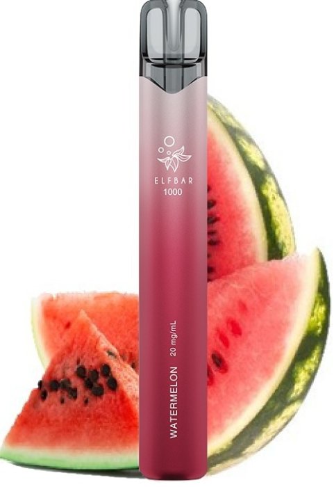 Elf Bar 1000 elektronická cigareta 20mg Watermelon CZ