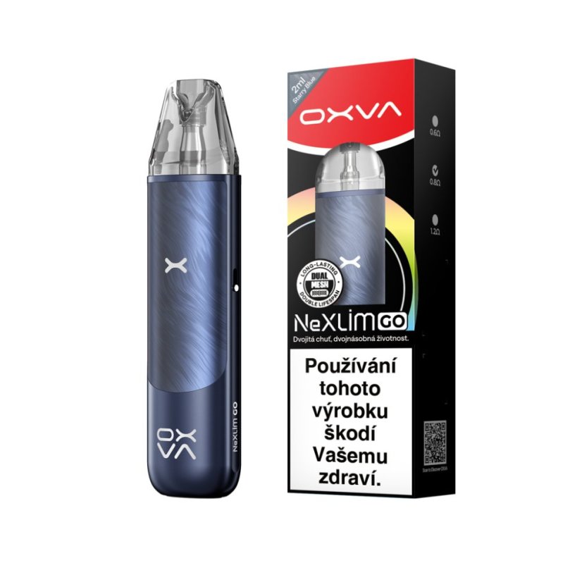 OXVA NeXLIM GO elektronická cigareta 1800mAh Starry Blue