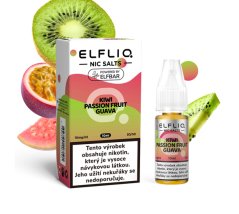 Liquid ELFLIQ Nic SALT Kiwi Passion Fruit Guava 10ml - 10mg