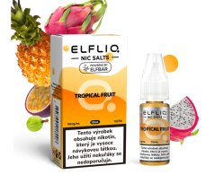 Liquid ELFLIQ Nic SALT Tropical Fruit 10ml - 10mg