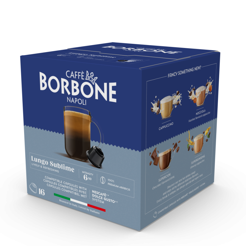 Caffe Borbone Lungo Sublime kapsle do Dolce Gusto® 16 Ks
