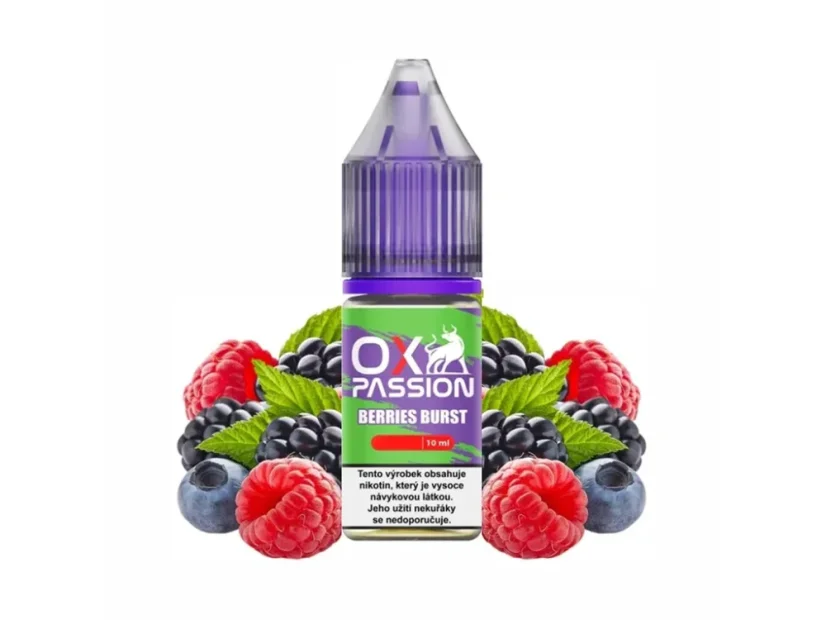 Liquid OXVA OX PASSION Salts Berries Burst 10ml - 20 mg Liquid OXVA OX PASSION Salts Berries Burst 10ml - 20 mg