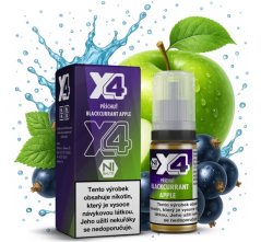 Liquid X4 Bar Juice - Černý rybíz a jablko (Blackcurrant Apple) 10ml - 20mg