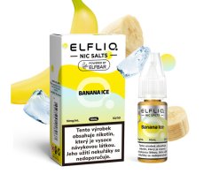 Liquid ELFLIQ Nic SALT Banana Ice 10ml - 10mg