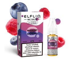 Liquid ELFLIQ Nic SALT Blueberry Sour Raspberry 10ml - 10mg