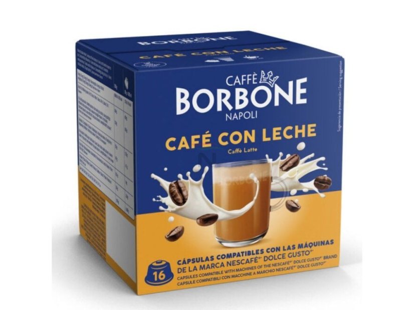 Caffe Borbone Cafe con Leche kapsle do Dolce Gusto® 16 Ks