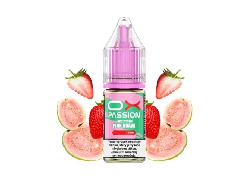 Liquid OXVA OX PASSION Salts Pink Guava 10ml - 10mg