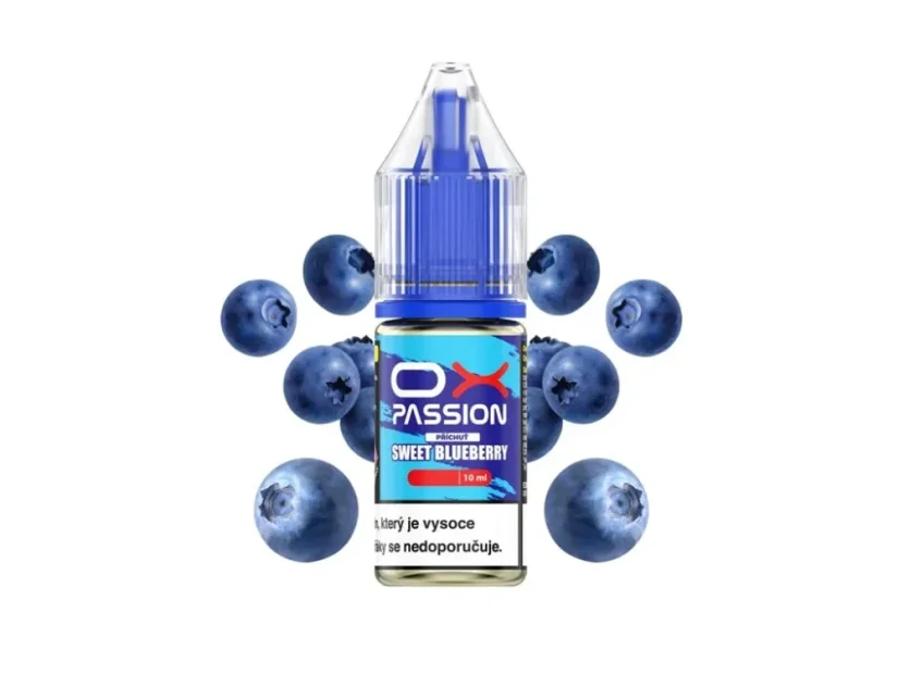 Liquid OXVA OX PASSION Salts Sweet Blueberry 10ml - 10mg