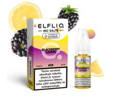 Liquid ELFLIQ Nic SALT Blackberry Lemon 10ml - 20mg