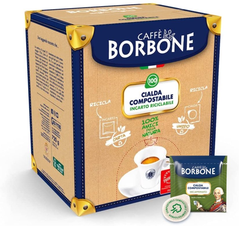 E.S.E. POD Caffe Borbone Deca - bezkofeinové 100 ks