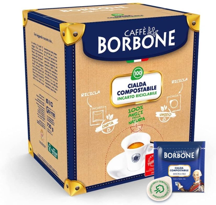 E.S.E. POD Caffe Borbone Miscela BLU 100 ks