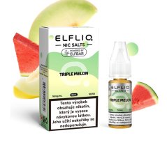 Liquid ELFLIQ Nic SALT Triple Melon 10ml - 10mg